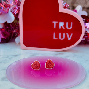 CHamoru Sweetheart Stud Earrings