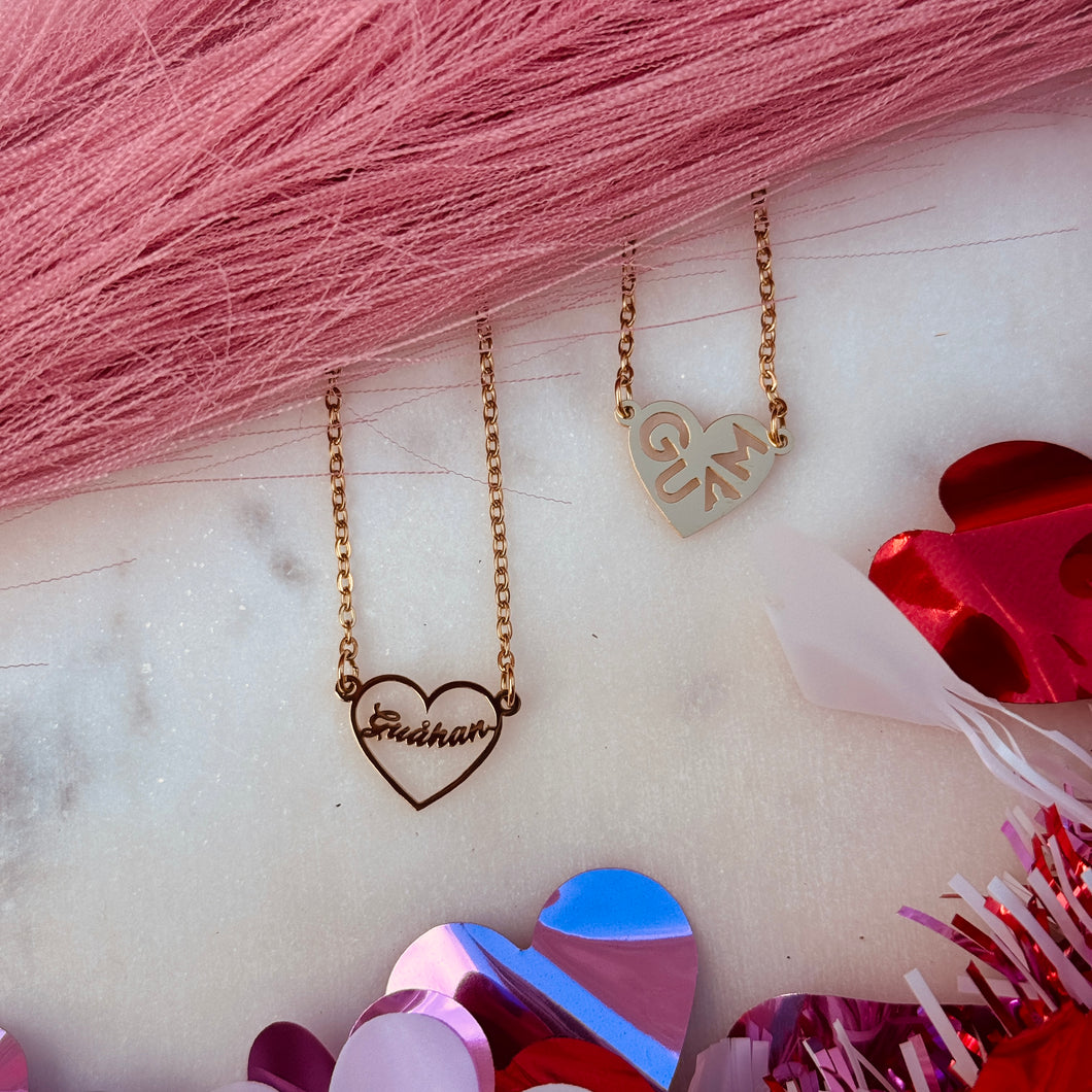 ‘kurason Guåhan’ Heart Necklaces (choose yours!)